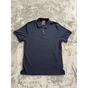 Nike Polo Shirt Mens Medium Navy Blue Dri-Fit Golf AT6111-451 Standard Fit New